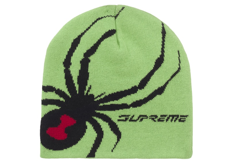 Supreme Spyder Beanie Green - US