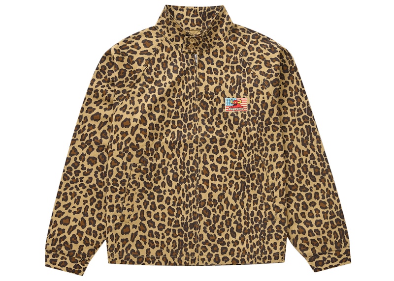 Supreme Toy Machine Harrington Jacket Leopard Men's - SS24 - US
