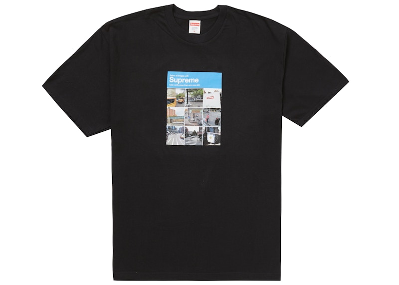 Supreme Verify Tee Black Men's - FW20 - US