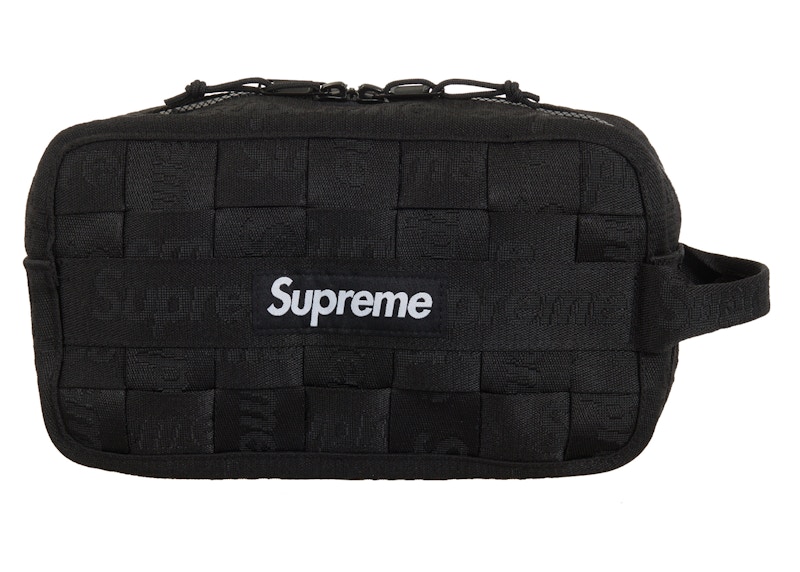 Supreme Woven Utility Bag Black - SS24 - US