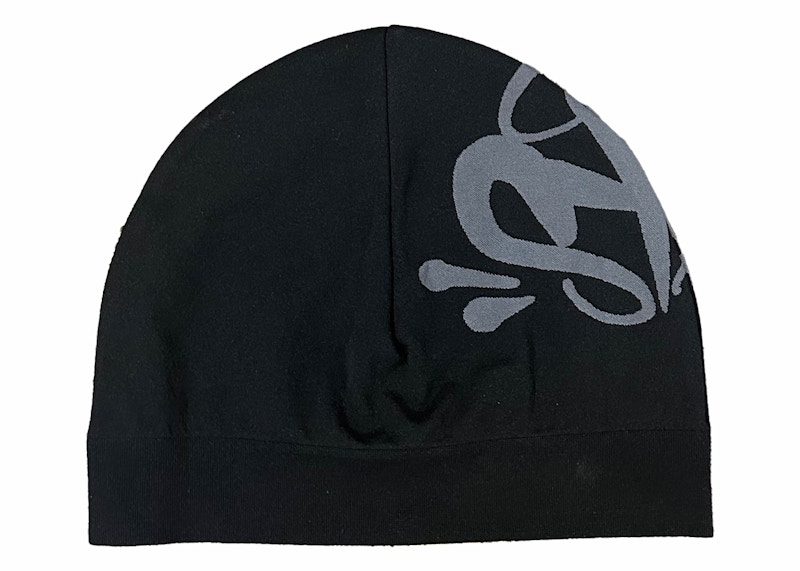 Syna World Big Logo Skull Beanie Black/Grey Men's - FW24 - US