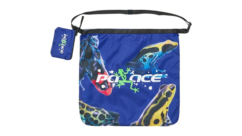 Palace Frogger Packable Bag Blue/Multi Men's - FW25 - US