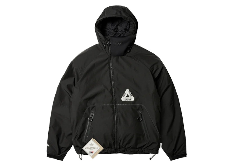 Palace GORE-TEX Windstopper Mask Jacket Black Men's - FW23 - US
