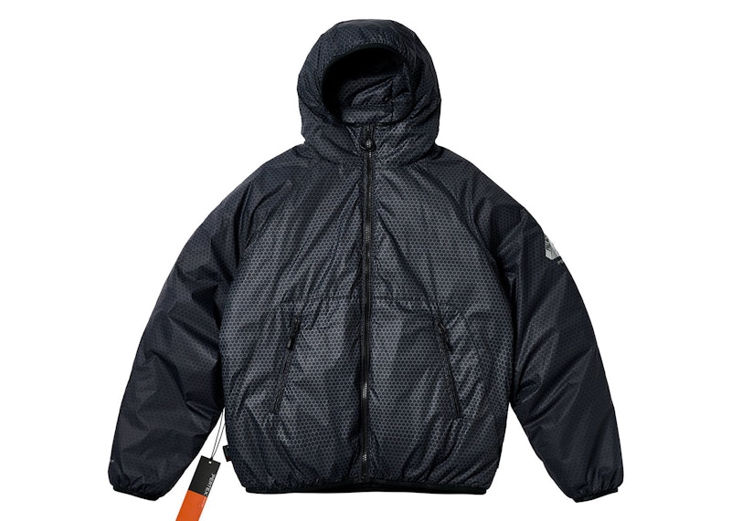 Palace Hexagon Pertex Quilted Jacket Black Men's - SS24 - US