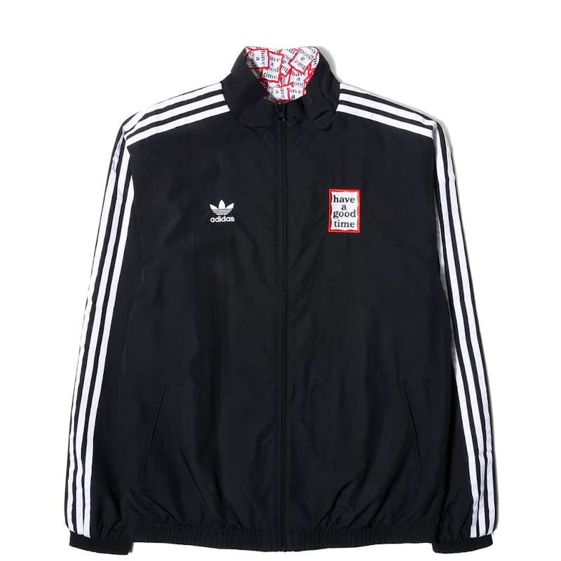 adidas Have A Good Time Reversible Track Jacket Black Men's - FW18