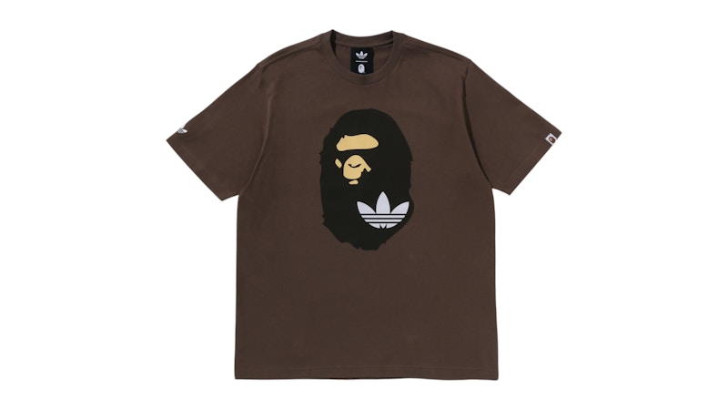 adidas x BAPE Ape Head Tee Brown Men's - SS26 - US