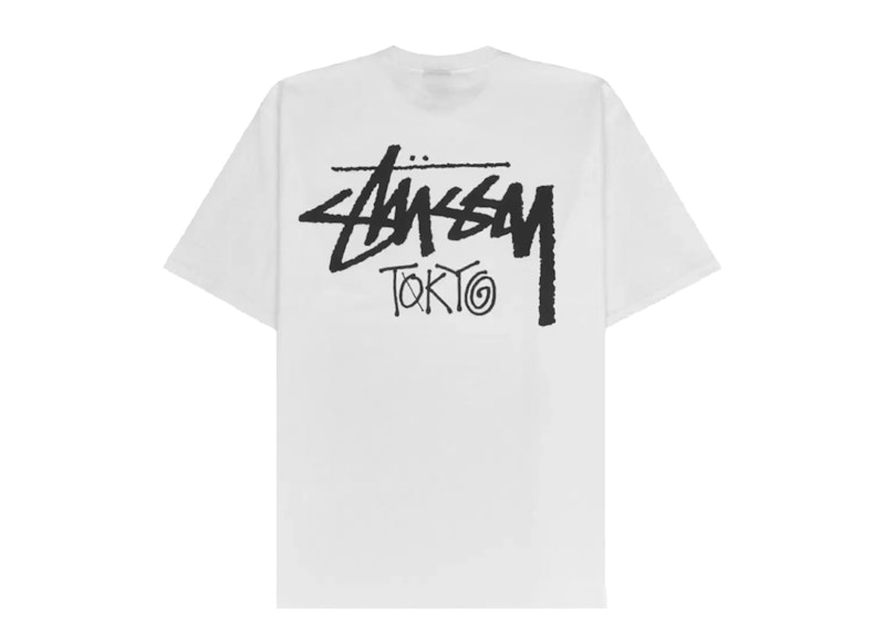 Stussy Stock Tokyo Tee White Men's - US