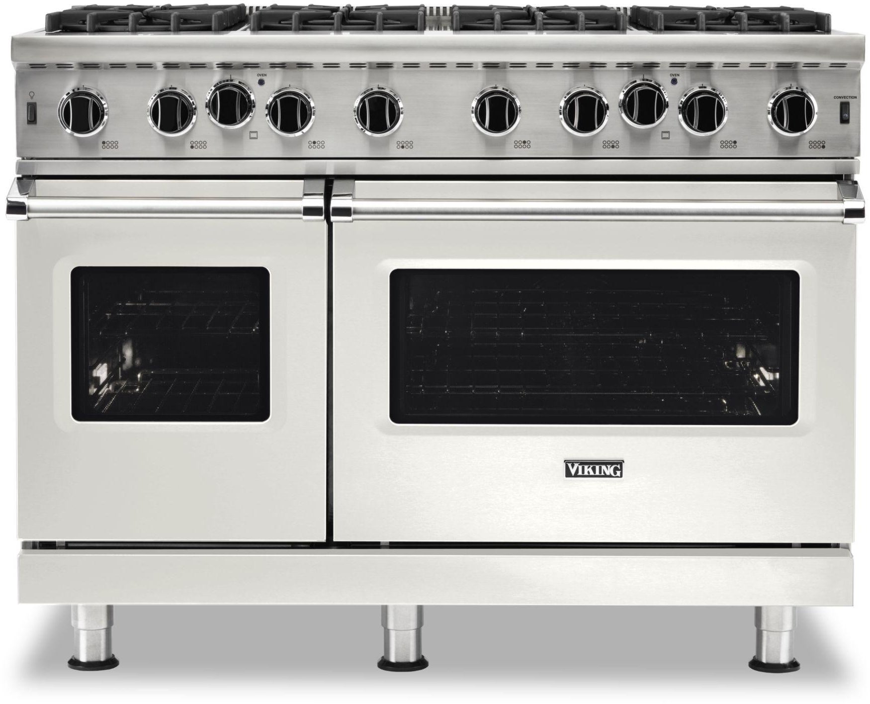 Viking VGIC54828BSS 48 Inch Wide 24 Inch D. Gas Open Burner Range