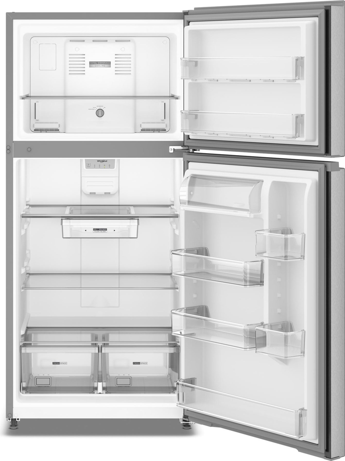 Whirlpool WRTX5419SZ 30-inch Wide Top Freezer Refrigerator