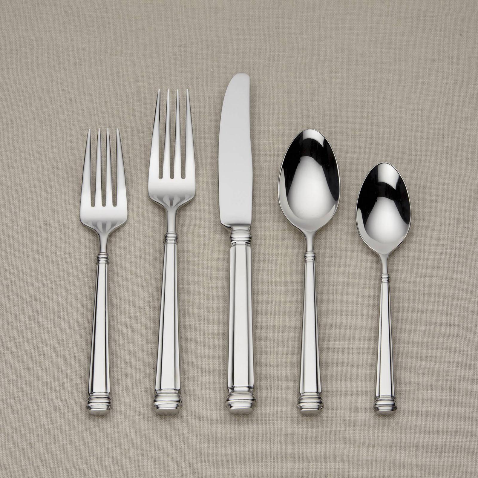 kate spade new york, Abington Square 5-Piece Flatware Set, Service