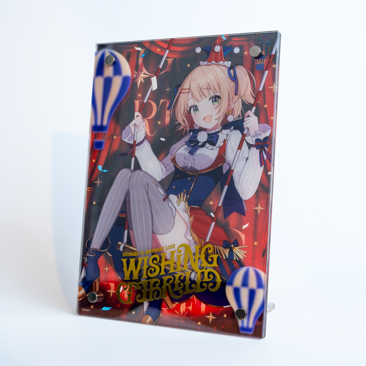 3レイヤーアクリルパネルスタンド（“Wishing Umbrella” ver