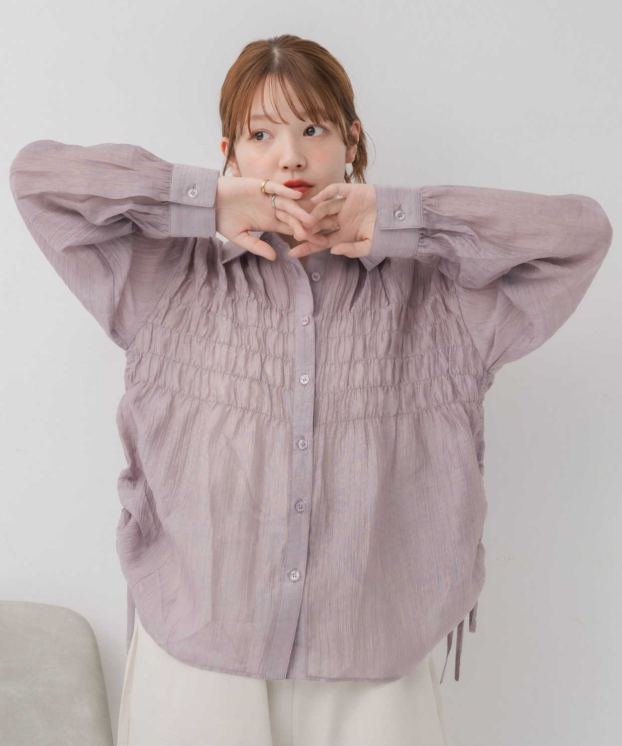 シアーギャザーSH|RETRO GIRL | RETRO GIRL ONLINE STORE レトロガール