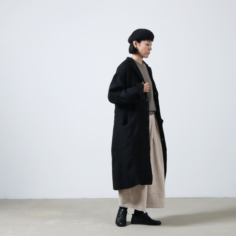 ICHI Antiquites (イチアンティークス) リネンキャンバスコート