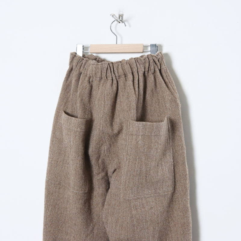 ICHI Antiquites (イチアンティークス) WOOL HERRINGBONE パンツ
