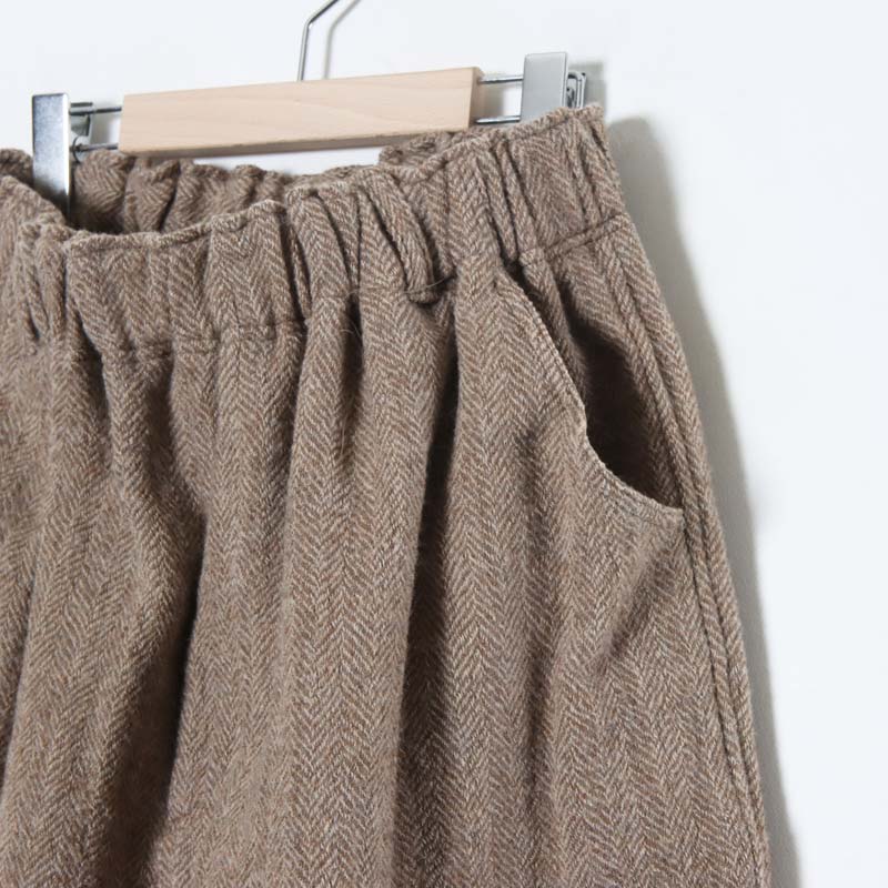 ICHI Antiquites (イチアンティークス) WOOL HERRINGBONE パンツ
