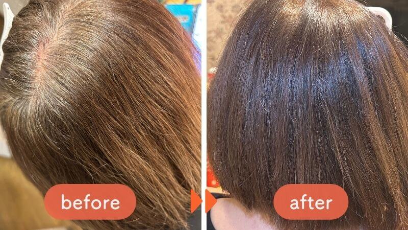 口コミ悪い？】ルプルプヘアカラートリートメントは白髪染まらないか