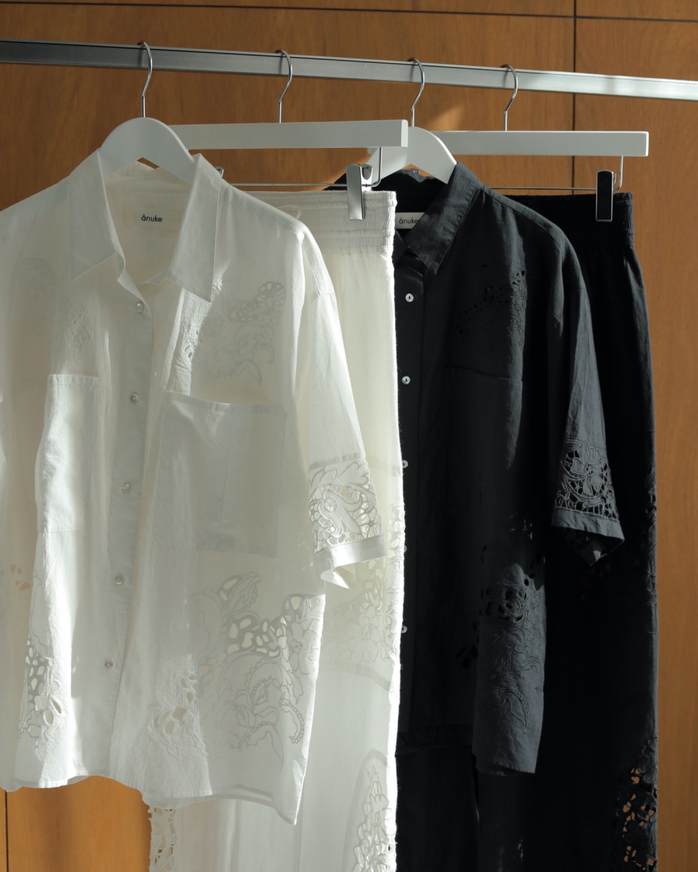 アンヌーク anuke Cutwork Lace Shirts 【公式通販】