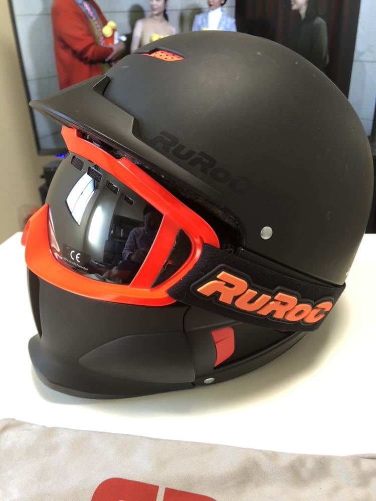 Ruroc RG1-DX フルフェイス ヘルメット スノーボード スキー Full Face