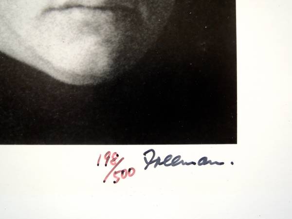 エ*ー様 ビートルズ Robert Freeman 直筆サイン 限定フォトグラフ エ
