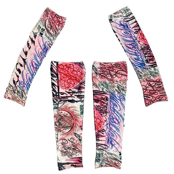 15AW Comme des Garcons Homme Plus タトゥープリント 総柄 アーム