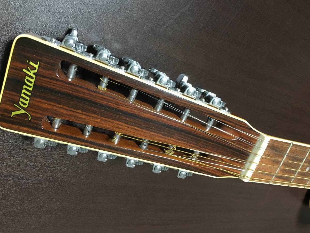 YAMAKI ヤマキ 12弦 トップ単板 アコースティックギター YW-40-12