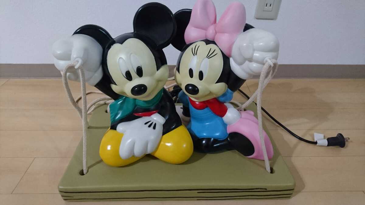 ブローライト ブランコタイプ ミッキー&ミニー インテリアライト