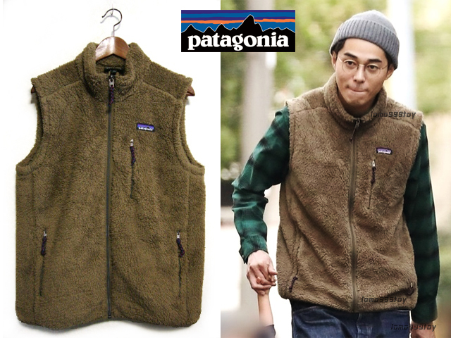 定価1.6万 美品patagonia東出昌大 着用ロス ガトス ベストMブラウン茶