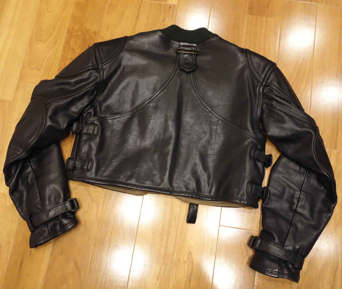HAROLD'S GEAR ハロルズギア ベリーショートレザージャケット 使用感少
