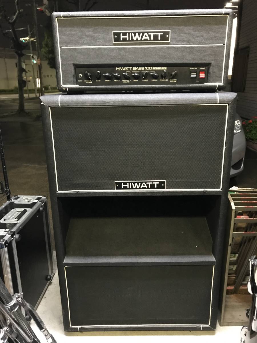 1023 HIWATT BASS 100 MOBBIE DICK ベースアンプ 1023 HIWATT BASS 100