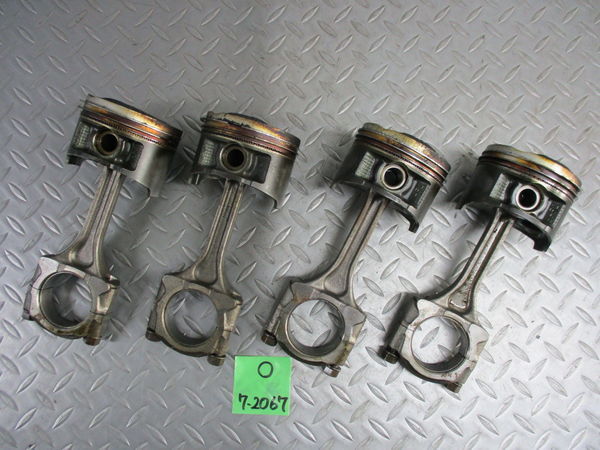 ホンダ純正 EK9 シビック タイプR B16B ピストン ピストンリング 1台分