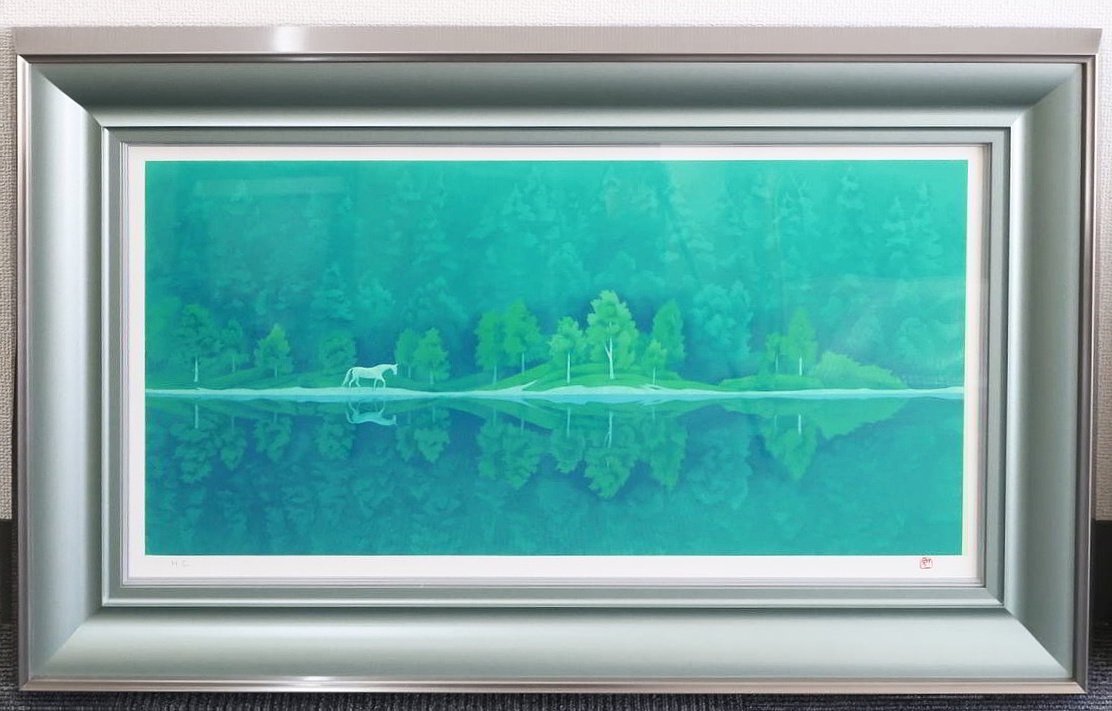 A2480 リトグラフ 与勇輝 ニングル サイン入限定版 157/160 人形作家