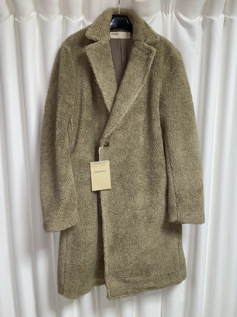新品】キムタク着 私物 NAISSANCE ネサーンス BOA COAT ベージュ