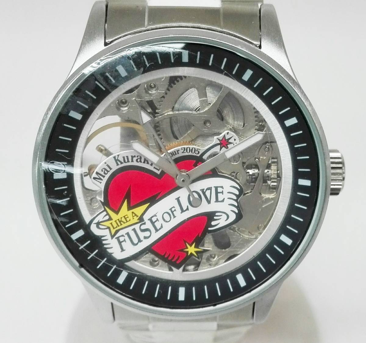 倉木麻衣 FUSE of LOVE 2005 5周年 ツアー 500個限定 手巻き 腕時計の