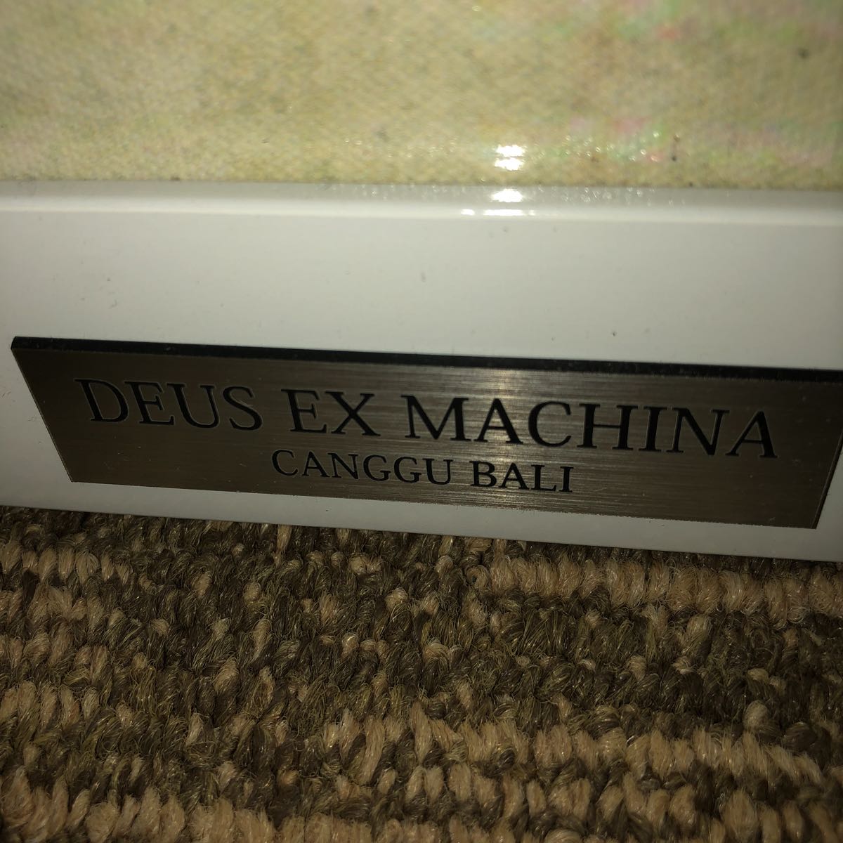 中古】Deus Ex Machina California shop ディスプレイ ポスター