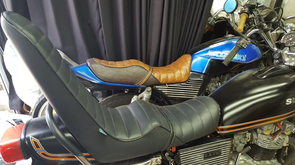 GS400 シート 三段 チョビ三 旧車會 【公式通販】