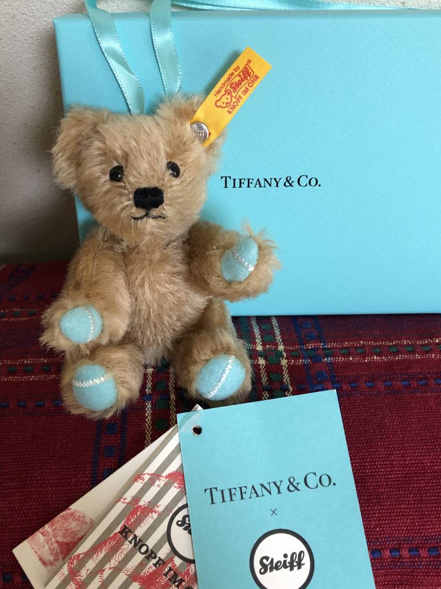 新品】新品・11月購入証明付き！限定・シュタイフ・Tiffany&Co