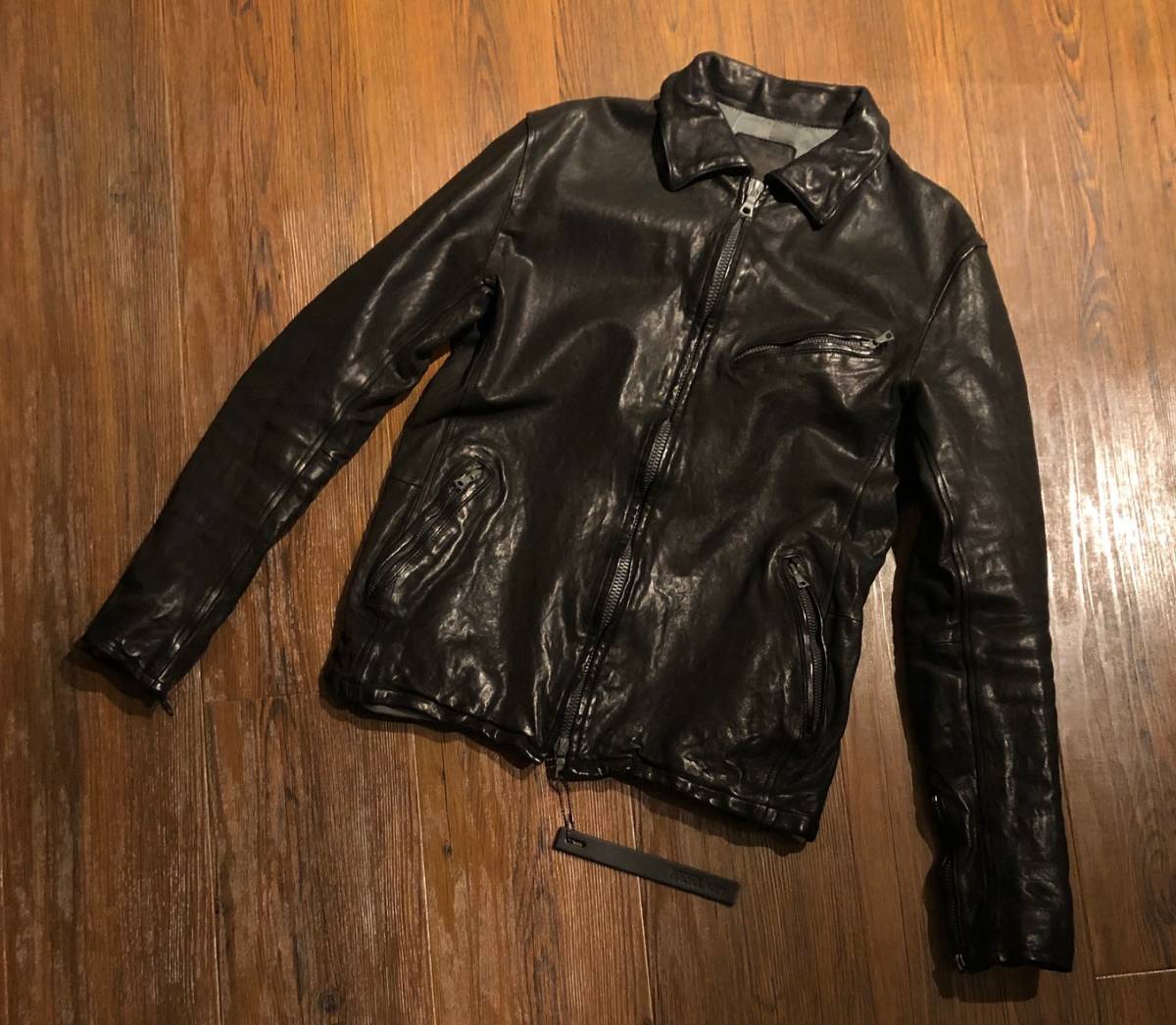 定価173250円 名作 ☆ BACKLASH ベルギーショルダー 製品染め シングル