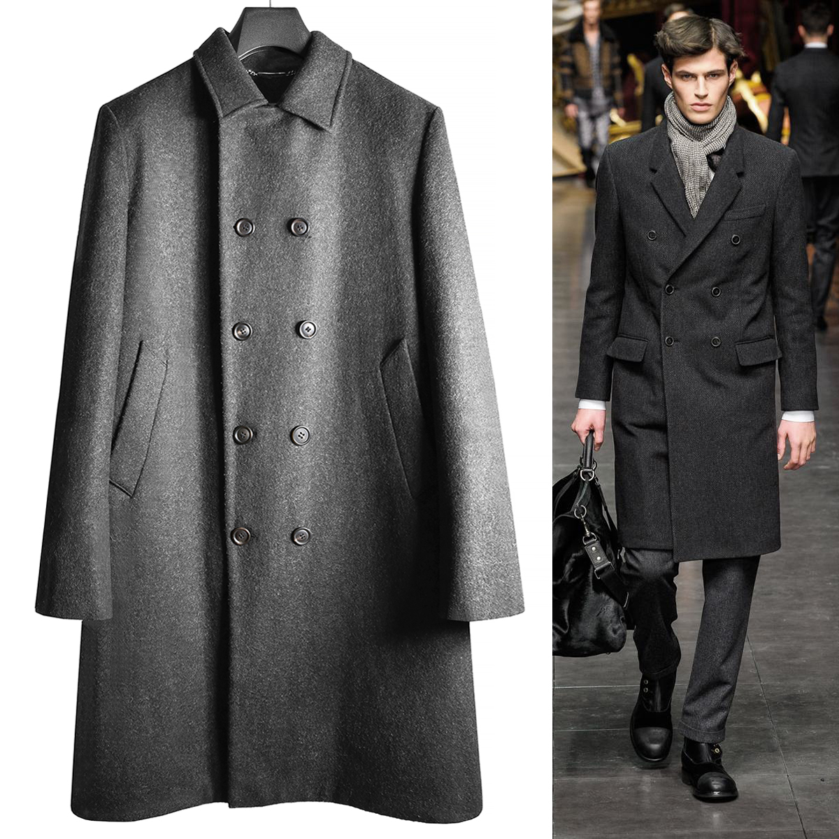 正規品保証 極美品 DOLCE&GABBANA ドルチェ&ガッバーナ ダブルブレスト