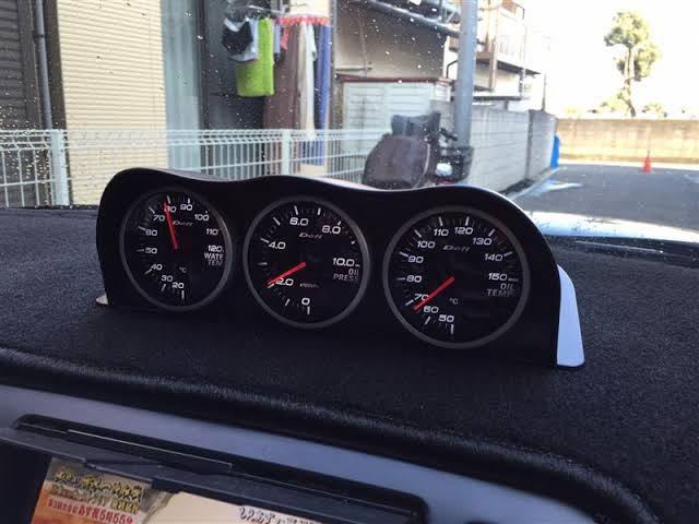 JZX100専用 3連メーターフード 60パイ 3連メーターフード 60Φ