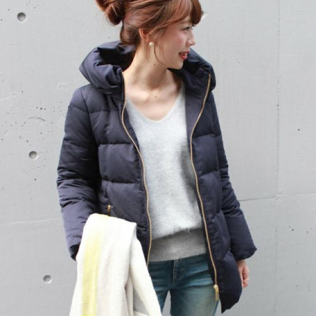 Spick & Span - 16AW ノーブル エステルファイユミドル ダウン コート