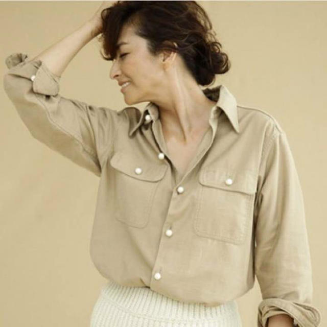 MADISONBLUE - マディソンブルー ハンプトン パールボタンシャツ