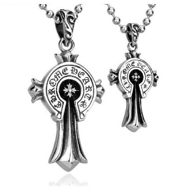 男性へのプレゼントにも！カッコいいクロムハーツ風のネックレスの通販