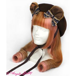 Angelic Pretty（ハンチング/ベレー帽 ・ ブラウン/茶色系）のフリマ