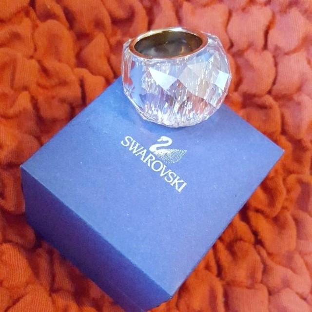 SWAROVSKI - スワロフスキー ニルヴァーナリング クリア×ゴールドの