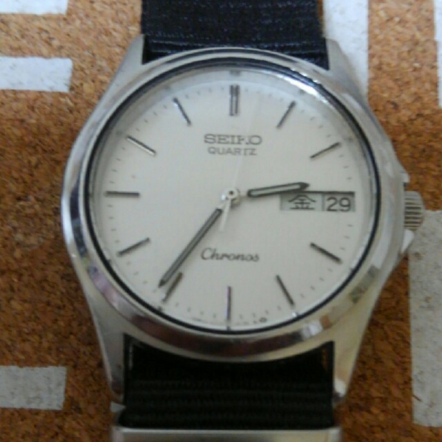 SEIKO - セイコークロノス1996年製クォーツ腕時計の通販 by ミネケン's