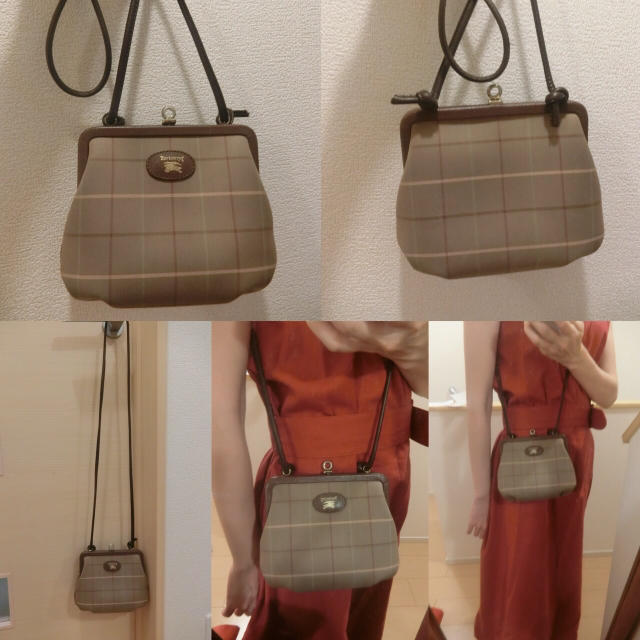 BURBERRY - 【美品】バーバリー Burberry ヴィンテージ がま口