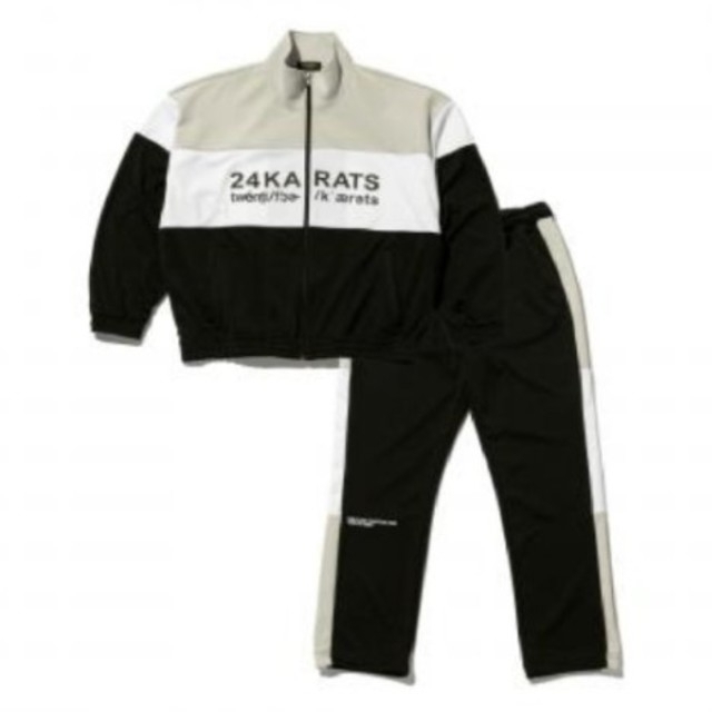 24karats - 24 STYLE Track Set Black M サイズ ジャージの通販 by お