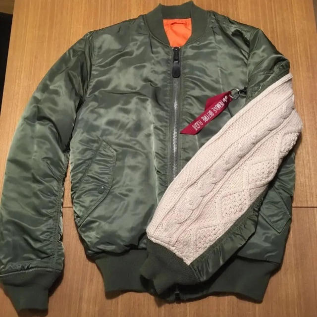 GOODENOUGH - グッドイナフ MA-1 ボンバージャケット Lの通販 by