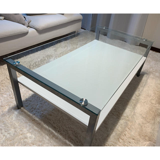 ニトリ - 【ニトリ】ガラスローテーブル ※九州（沖縄除く)、山口の方