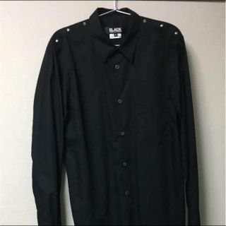 BLACK COMME des GARCONS - ブラックコムデギャルソン スタッズシャツ